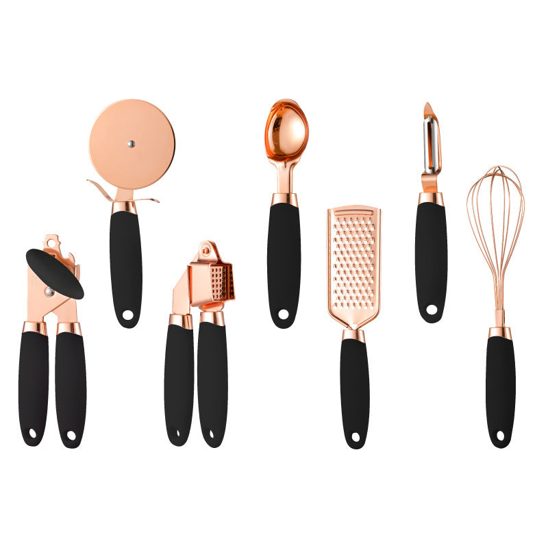 Kitchen Peeler Gadge,t Copper Plating Set.