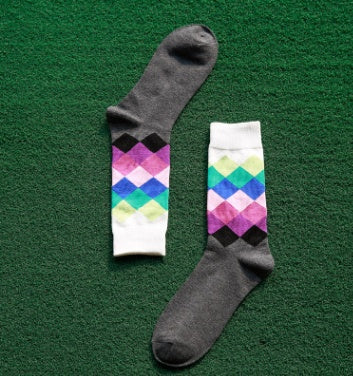 Wide Varity of Styles! Diamond Pattern Socks