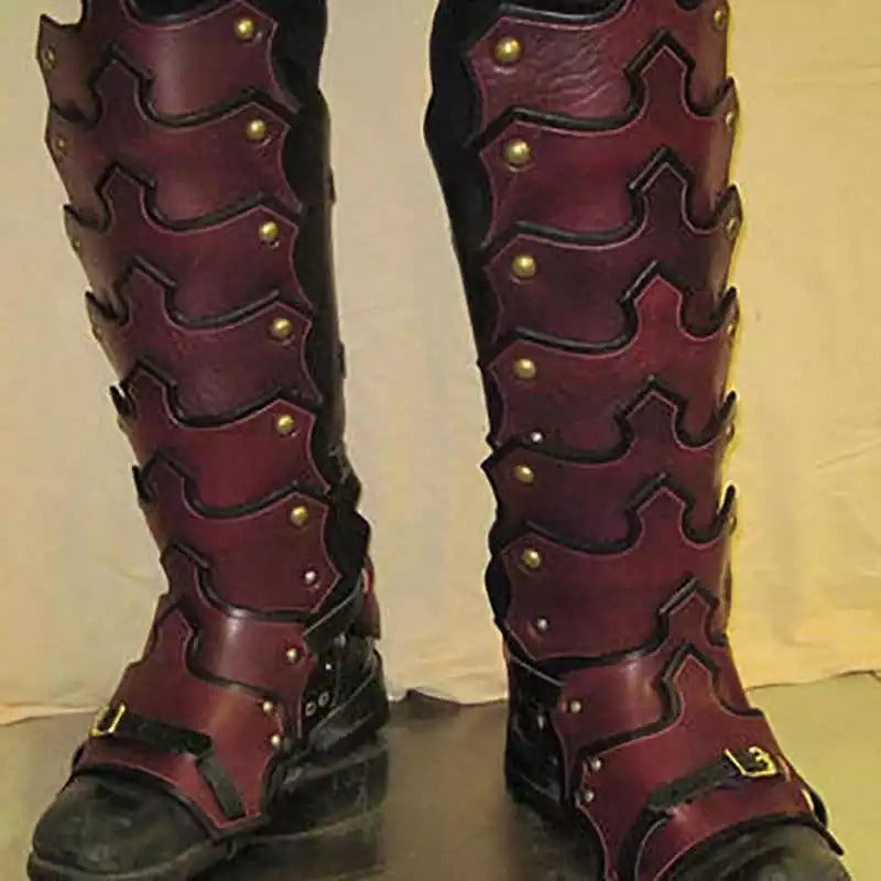 Medieval Warrior Leg Guards, Props
