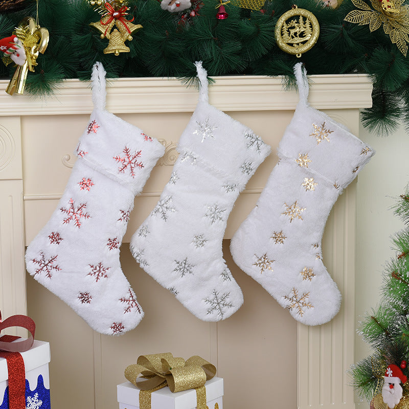 Christmas Children's or Pet's Stockings; Dog Bone Shaped Stocking