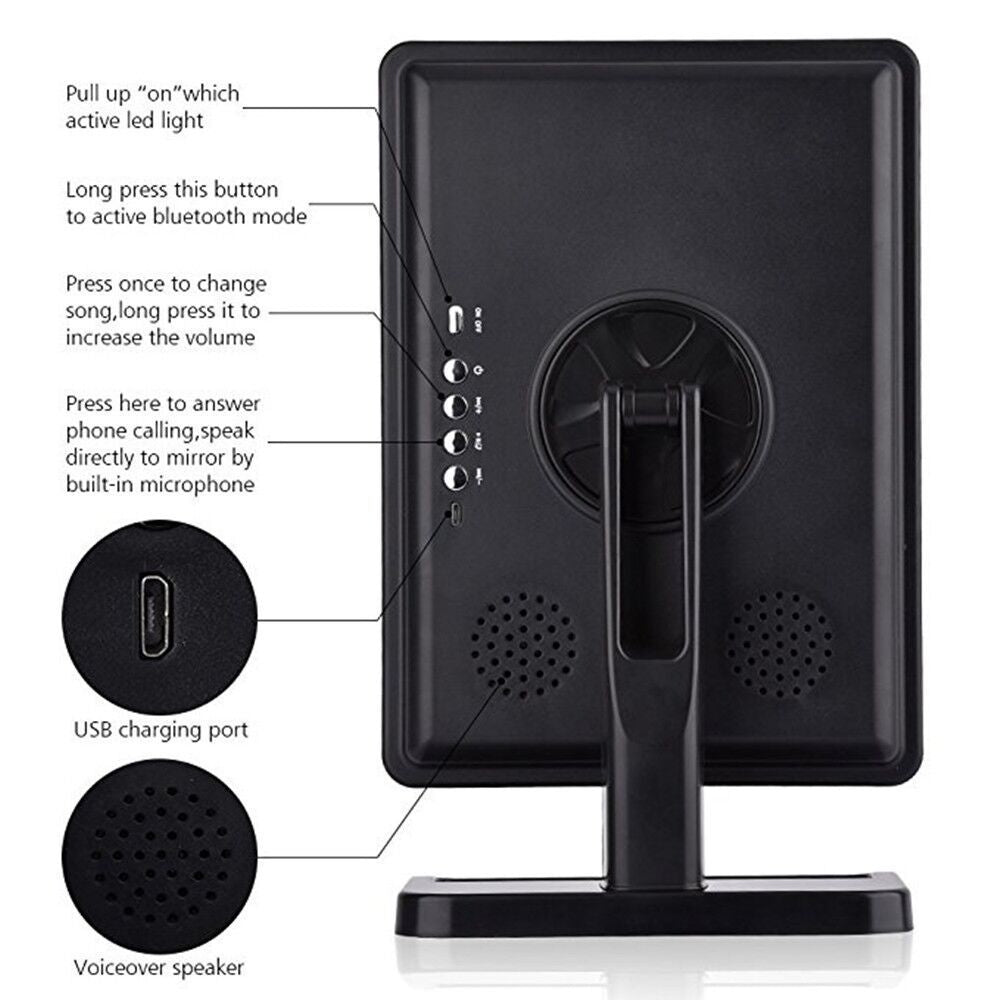 Hi-Tech Touch Screen, Makeup Mirror