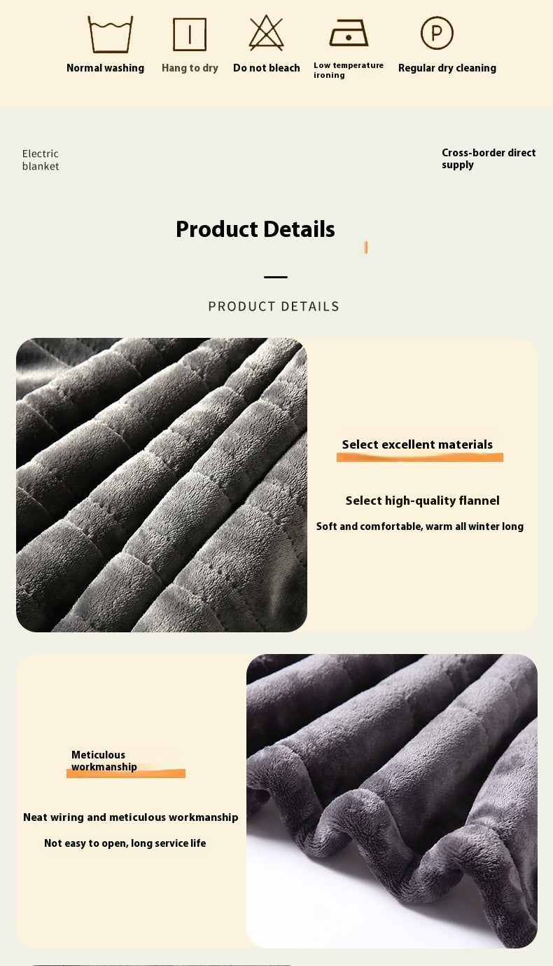 Smart Heating Blanket, Smart Temperature Controller, Cover Blanket for your Comfort.