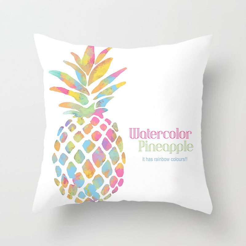 Home Decor, Colorful Fruity Sofa Cushion Cover
