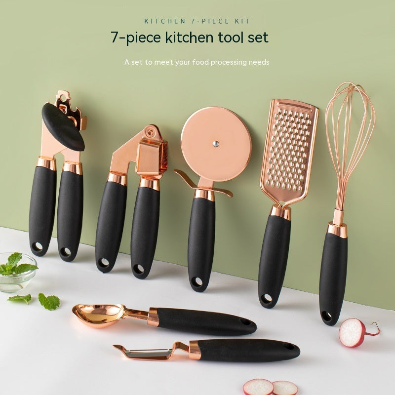Kitchen Peeler Gadge,t Copper Plating Set.