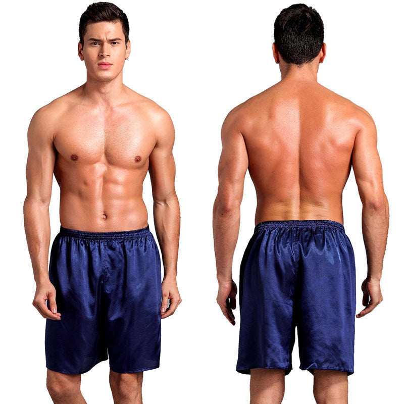 Satin Silk Men's Pajama Shorts