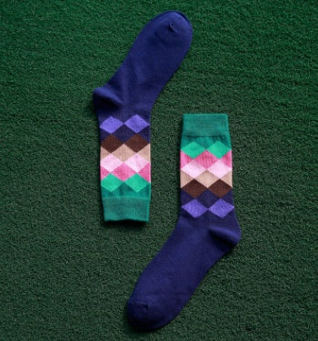 Wide Varity of Styles! Diamond Pattern Socks