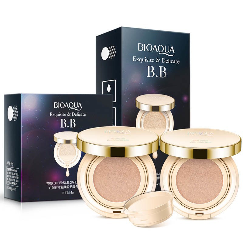 Bio-Aqua BB Cream, 3 Color Concealer, Moisturizing Foundation, Whitening, Flawless Makeup Bare For Face Beauty Makeup