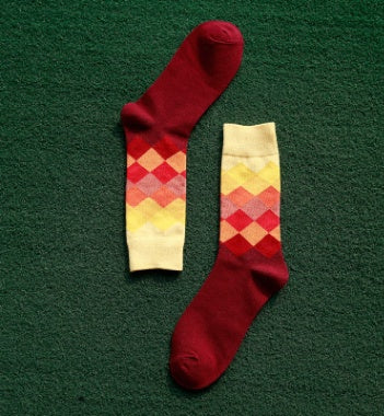 Wide Varity of Styles! Diamond Pattern Socks