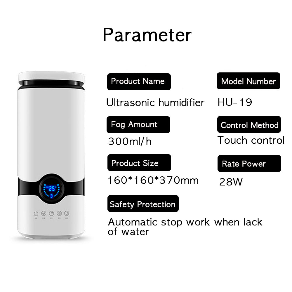 Remote Humidifier for Home or Office.  Aromatherapy, Timing Function and More!