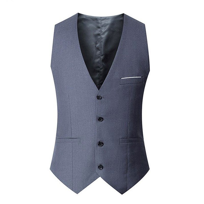 British Style, Double-Breasted, Suit Vest for Young Adult.