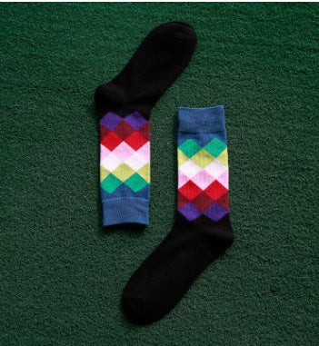 Wide Varity of Styles! Diamond Pattern Socks