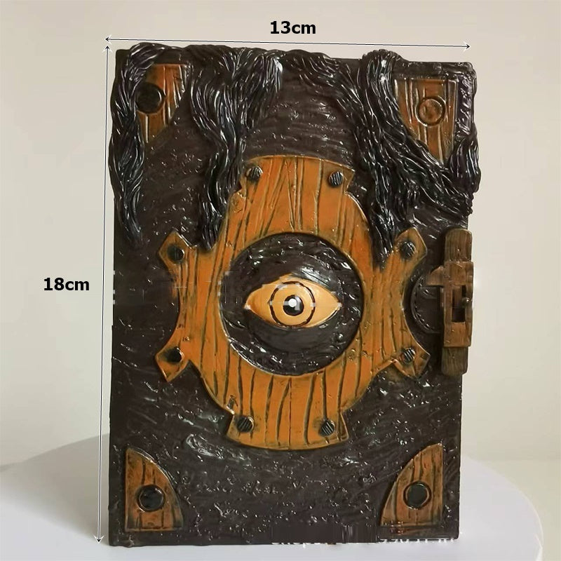 Halloween Decorative Prop, Witches Book,  Devil's Eye, Dragon's Eye Book.