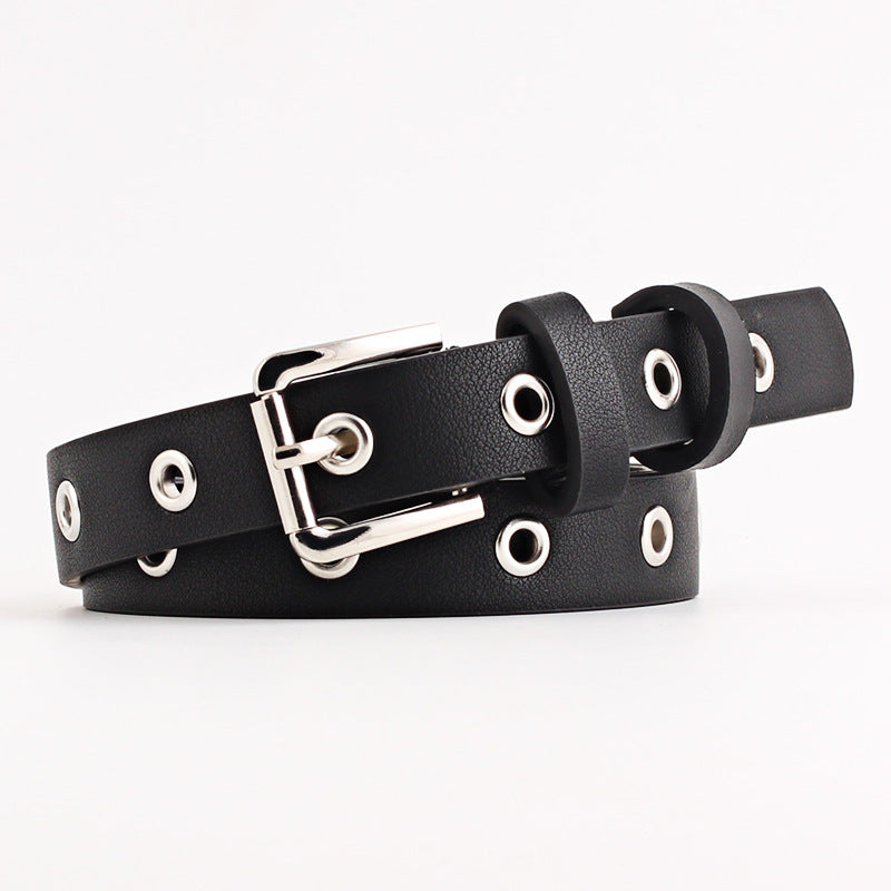 Women's Eye Pin Style, Buckle Belt