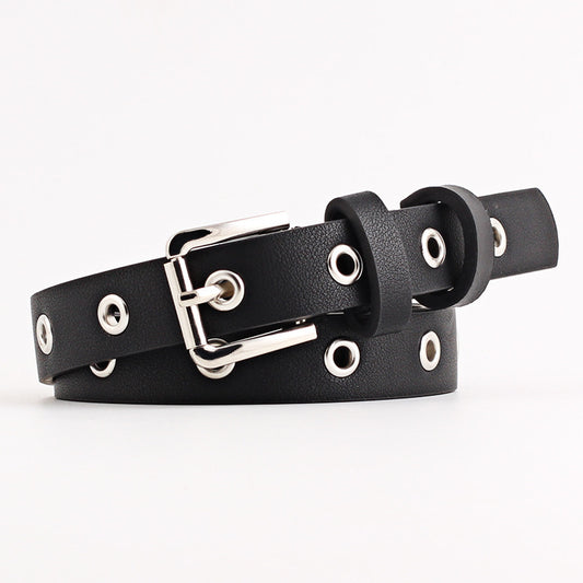 Women's Eye Pin Style, Buckle Belt