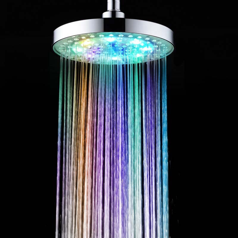 LED Colorful Rainbow Shower Heads