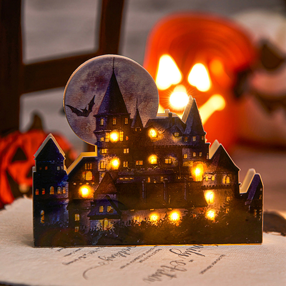 Halloween Decor, Led Luminous Ornaments, Party Decoration Tabletop.