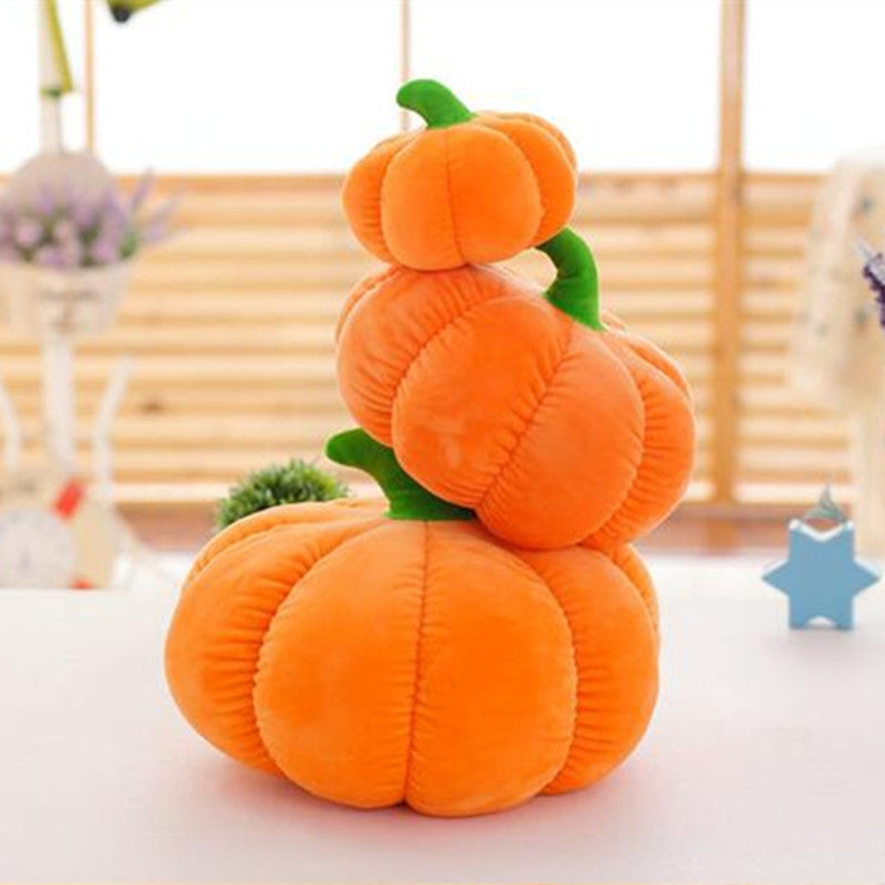 Plush Halloween Pumpkin Shape Soft  Pillow.  Gift Idea.