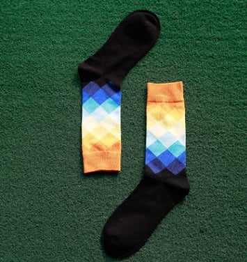 Wide Varity of Styles! Diamond Pattern Socks