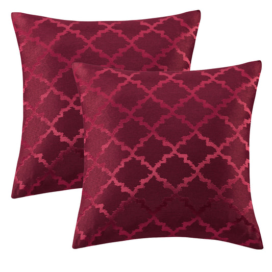 "Royal Pattern" - Throw Pillow Covers, Several Colors.