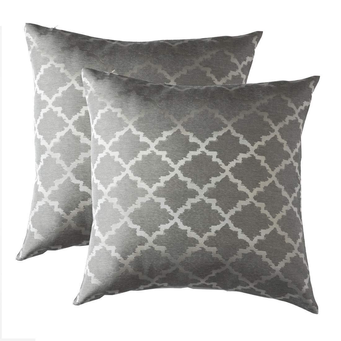 "Royal Pattern" - Throw Pillow Covers, Several Colors.
