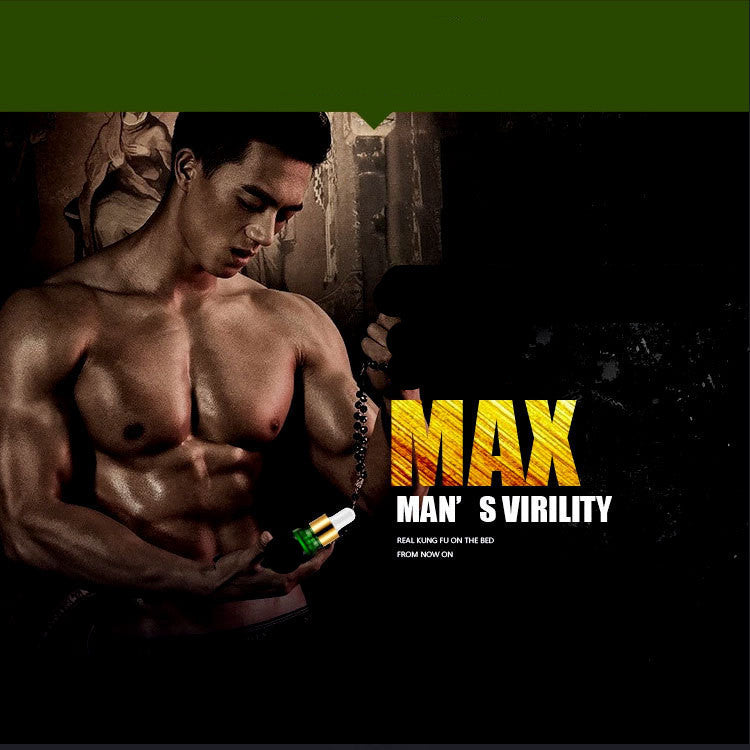 Men's Virility Lotion, Massage Oil. Sexual Energy Oil for Men.