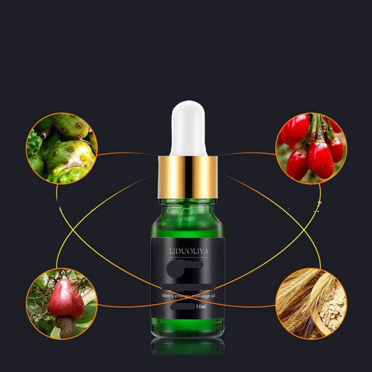 Men's Virility Lotion, Massage Oil. Sexual Energy Oil for Men.