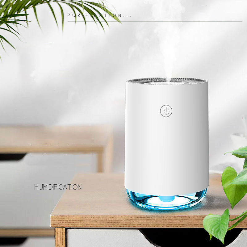 Mini Night Light Humidifier Spray Diffuser