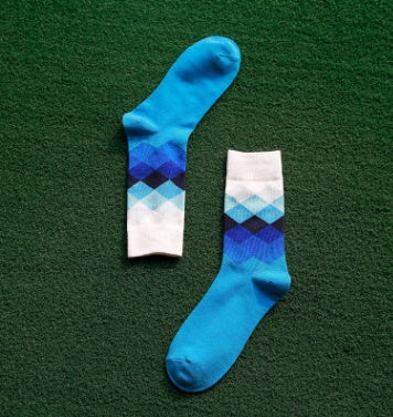 Wide Varity of Styles! Diamond Pattern Socks