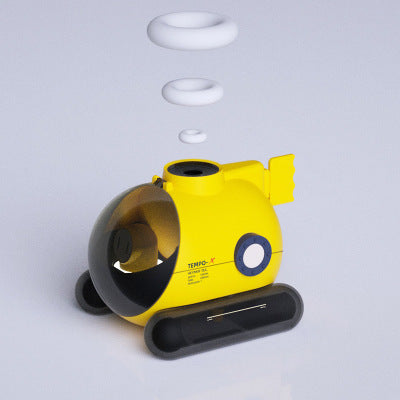 Submarine Shaped Humidifier, Sound Control, Remote Control, Creative Gift.