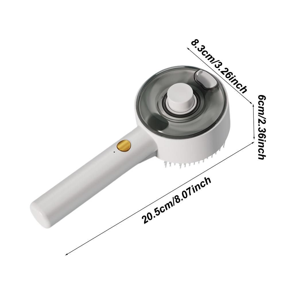 Steam Pet Spa Brushes, USB Rechargeable, Long And Short Hair Pets