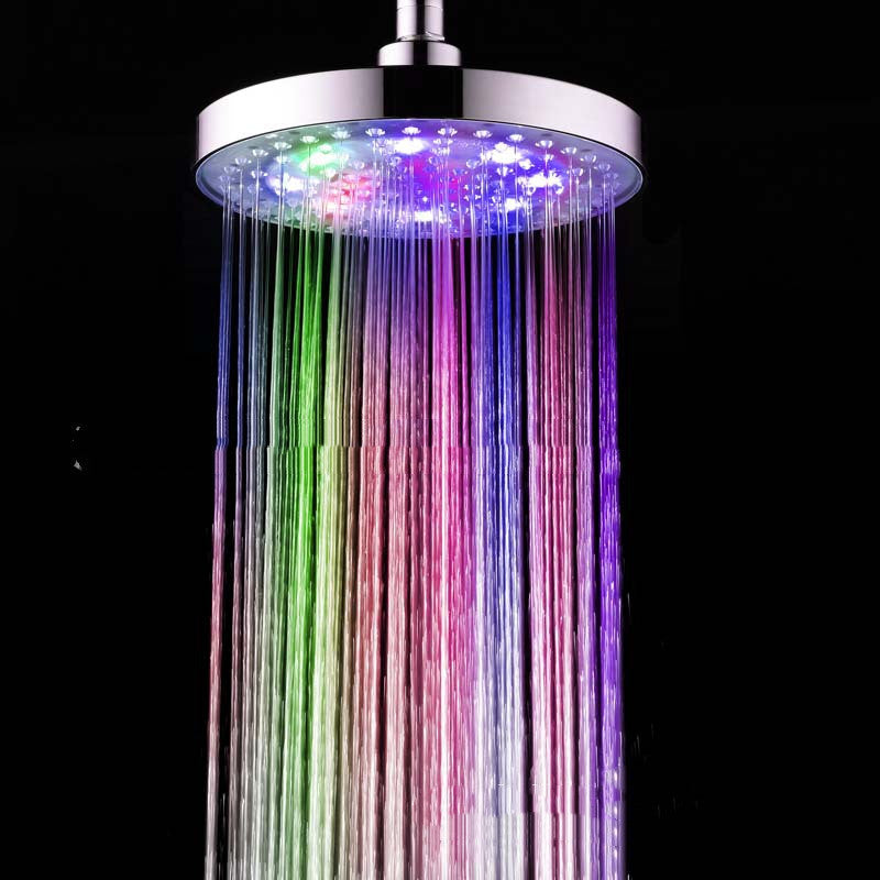 LED Colorful Rainbow Shower Heads