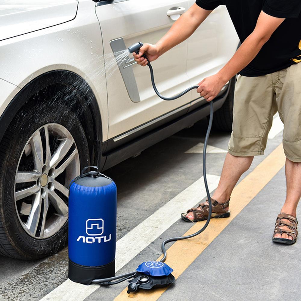 Lite Pressure Washer with Outdoor Shower Bag