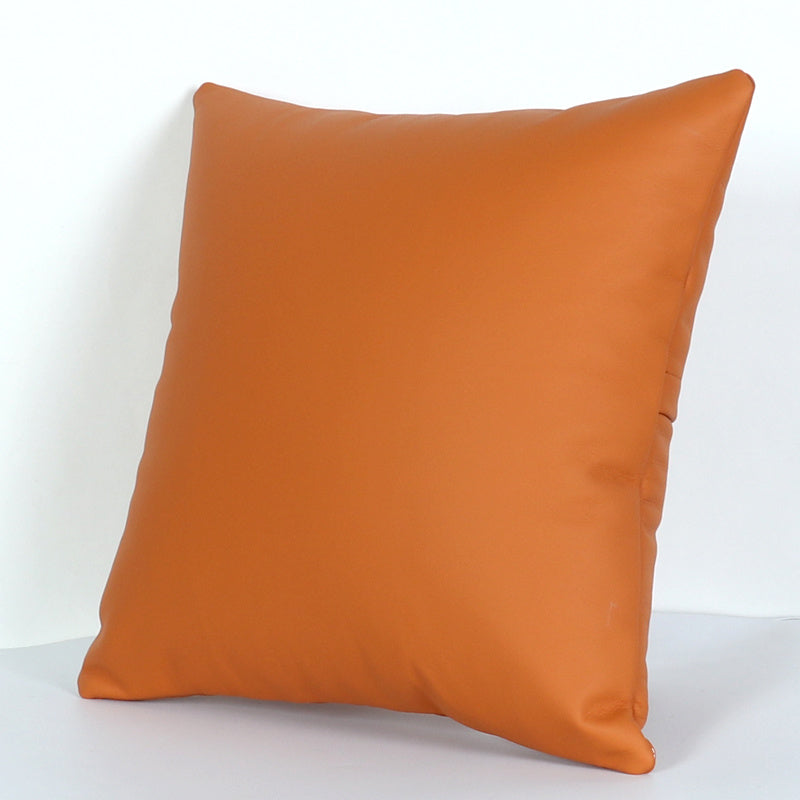 Luxury Leather Sofa Pillow