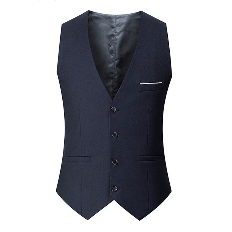 British Style, Double-Breasted, Suit Vest for Young Adult.