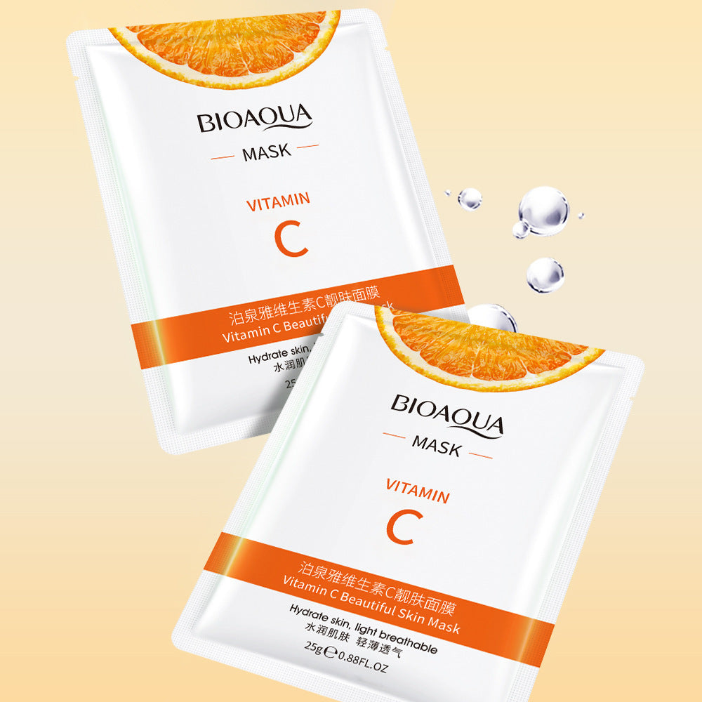 Vitamin C Facial Mask Pack, Moisturizing And Skin Rejuvenation