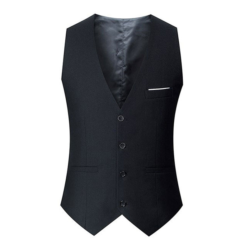 British Style, Double-Breasted, Suit Vest for Young Adult.