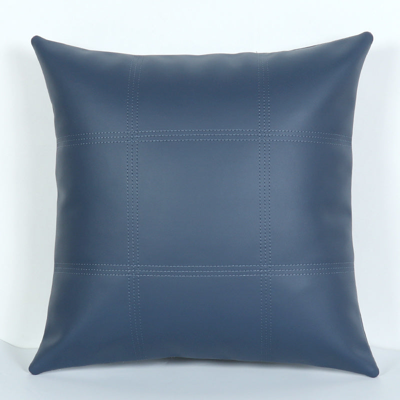 Luxury Leather Sofa Pillow