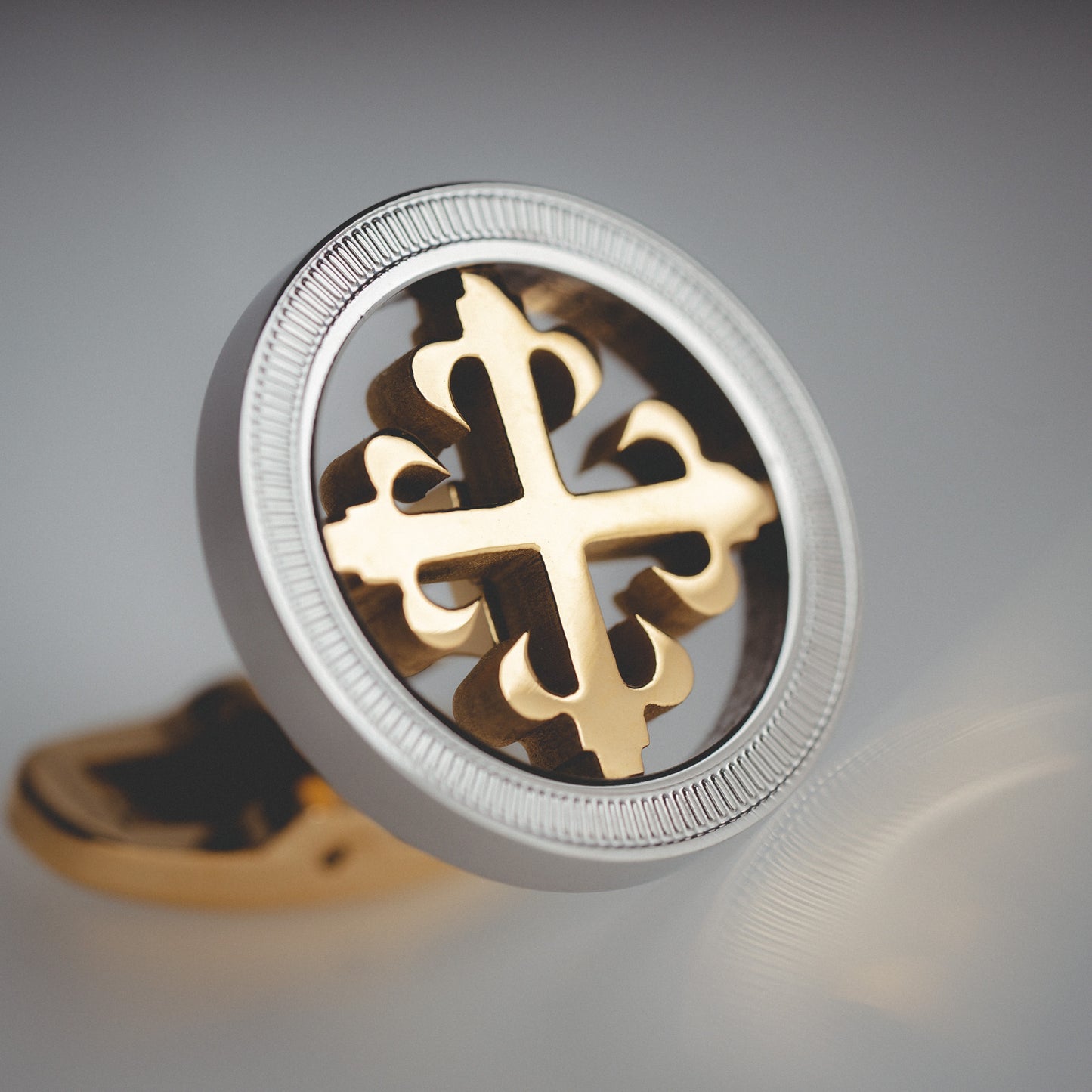 Luxury Cuff Studs, Gold, Silver, Unique, for Shirts.