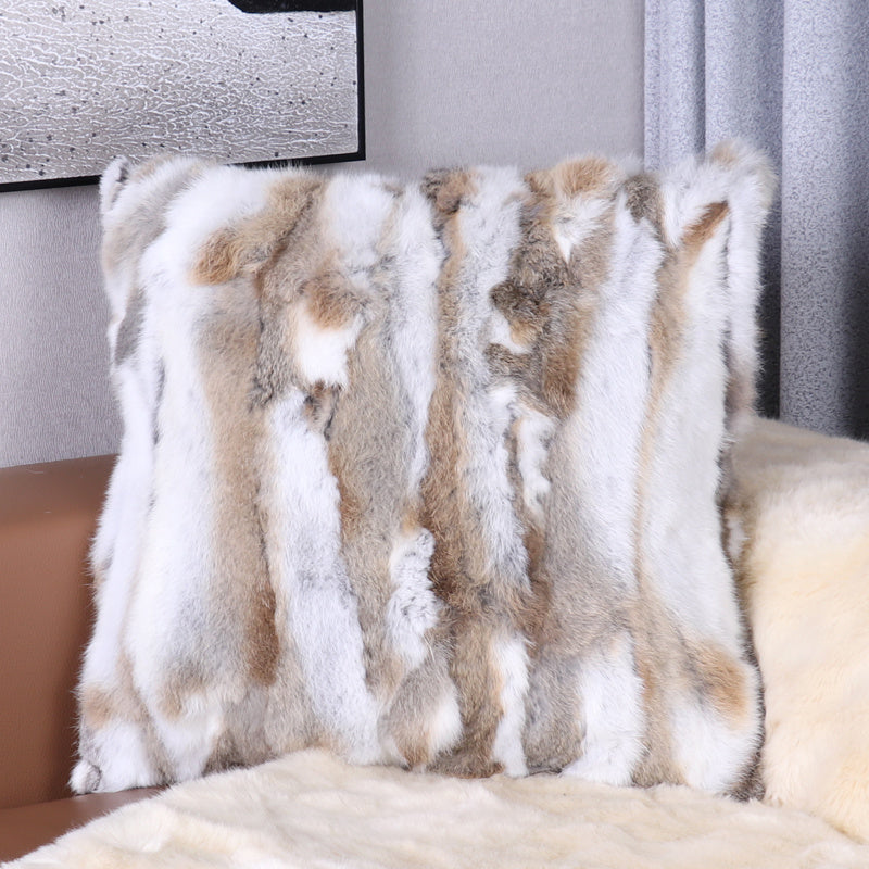 Luxury Leather Sofa Pillow