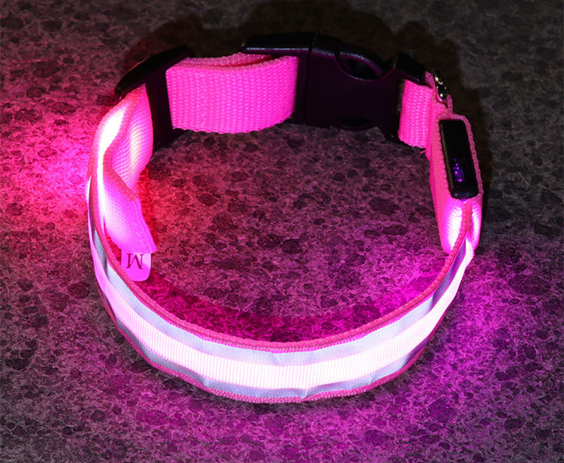 Anti-LOST Pet/Dog, LED Luminous Pet/Dog Collar