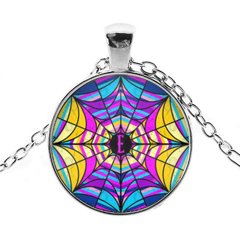 Punk Wednesday, Glass Dome Pendant Necklace.