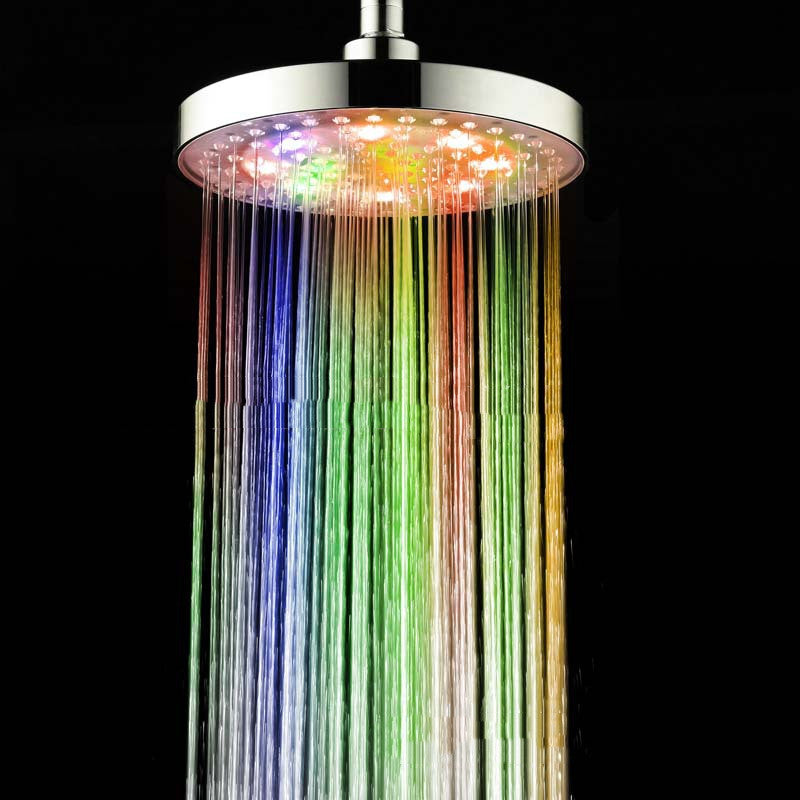 LED Colorful Rainbow Shower Heads