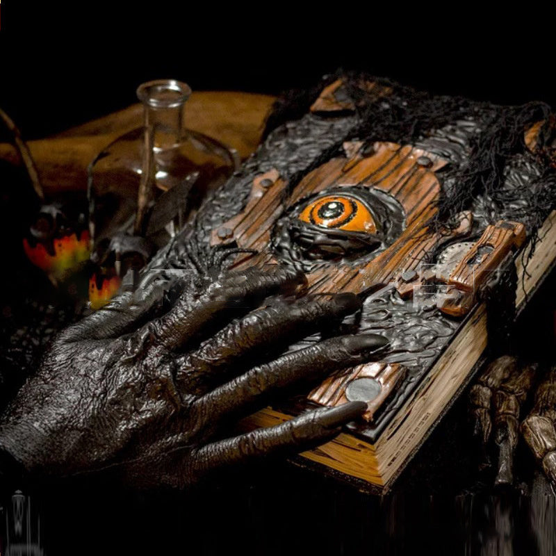 Halloween Decorative Prop, Witches Book,  Devil's Eye, Dragon's Eye Book.