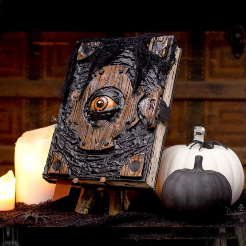 Halloween Decorative Prop, Witches Book,  Devil's Eye, Dragon's Eye Book.