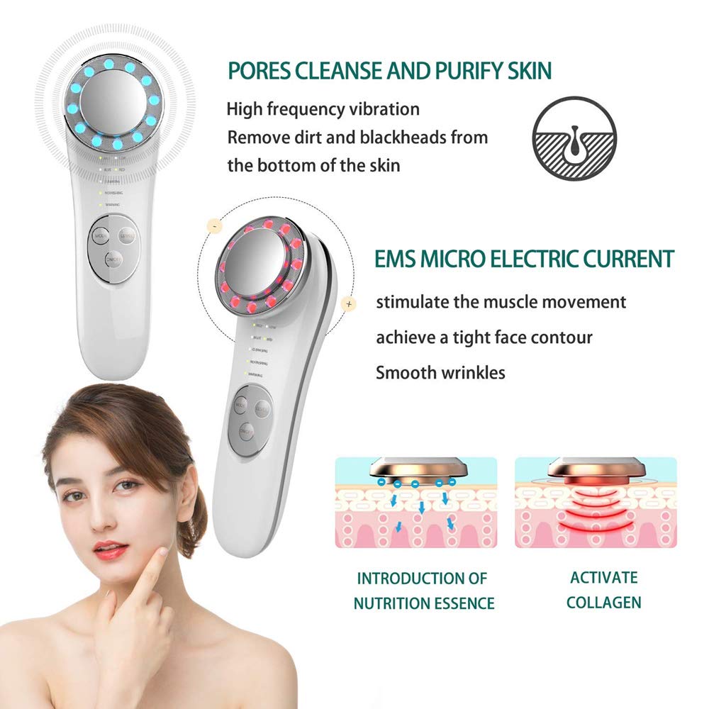 Portable Facial Massager - Deep Cleansing & Skin Care