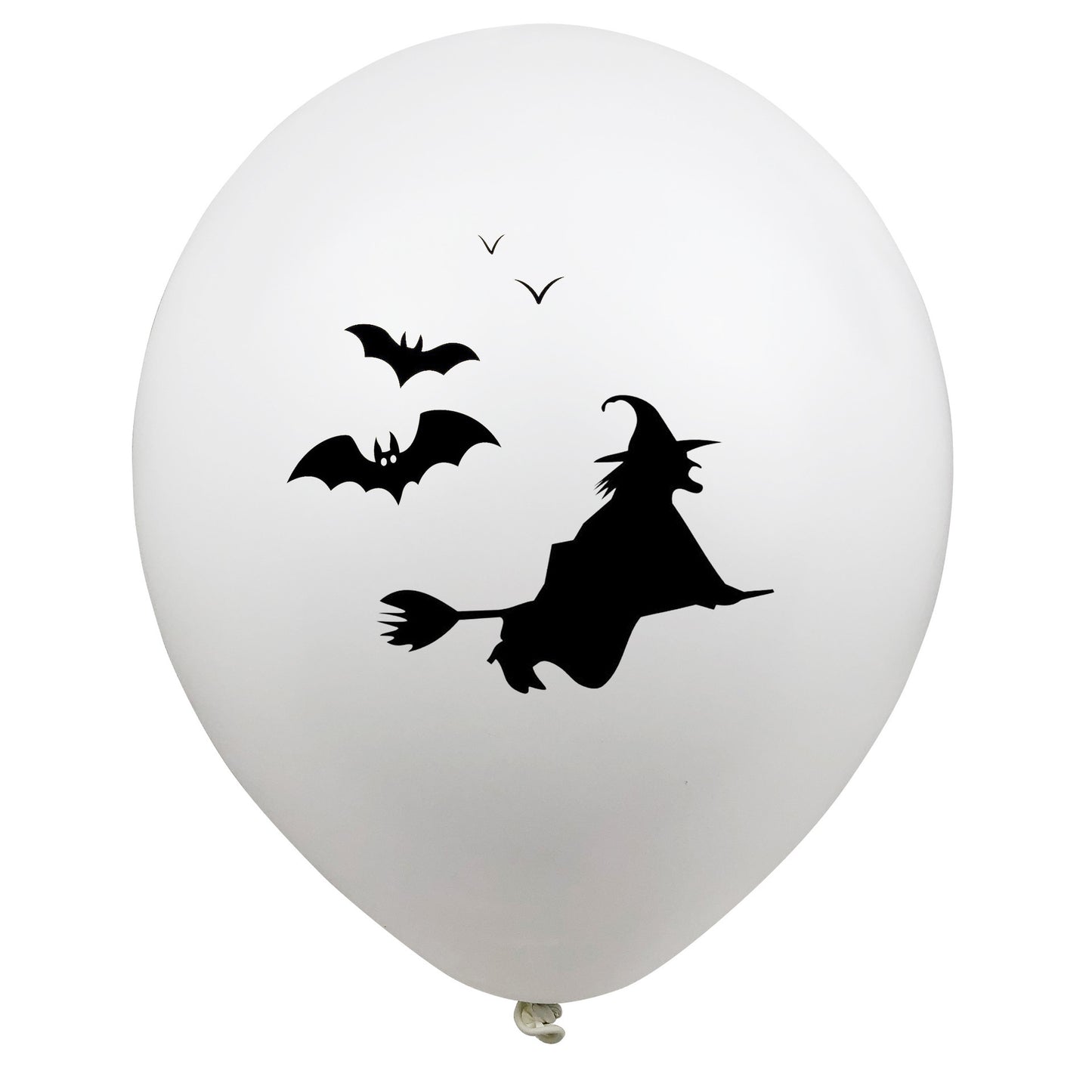 10 PCs Variety of Halloween Balloons, 12-inch Printed Balloons.