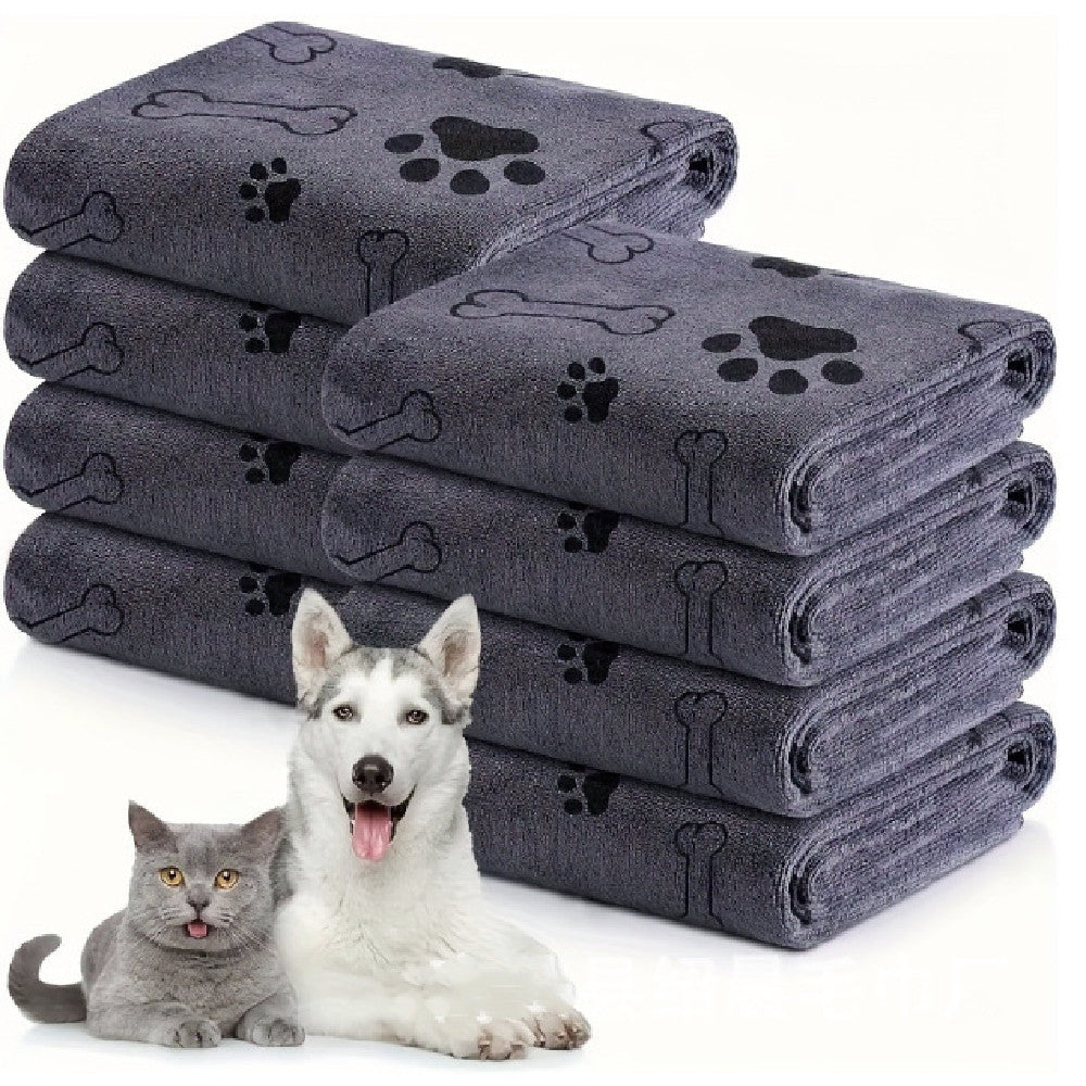 Pet Towels, Microfiber, Absorbent, No Lint, No Fading