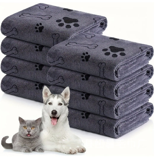 Pet Towels, Microfiber, Absorbent, No Lint, No Fading