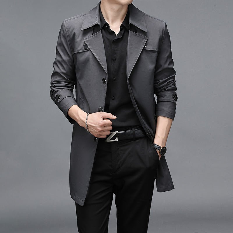 Men's Long Jacket, Suit High Quality, Plus Size