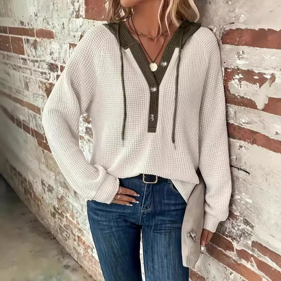 Casual, Sophisticated, Long Sleeve Hoodie